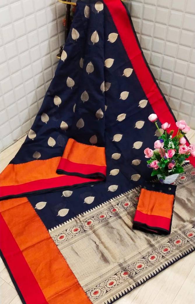 Meera 127 Festive Wear Wholesale Banarasi Silk Saree Catalog
